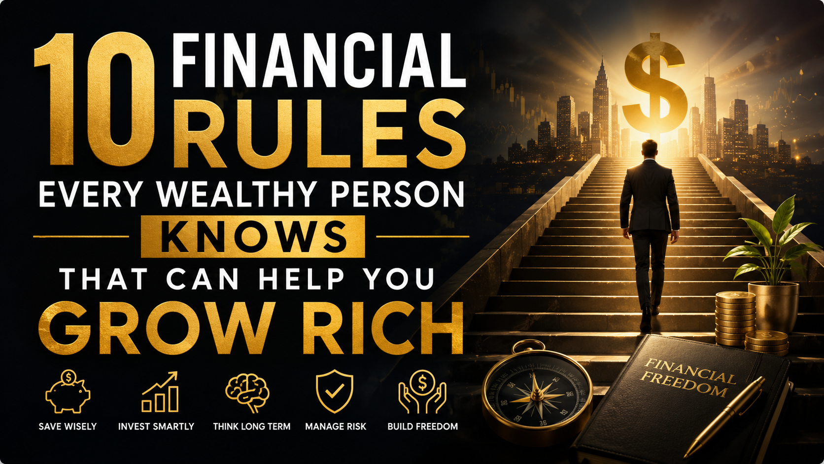 10 Financial Rules Every Wealthy Person Knows That Can Help You Grow Rich cover artwork