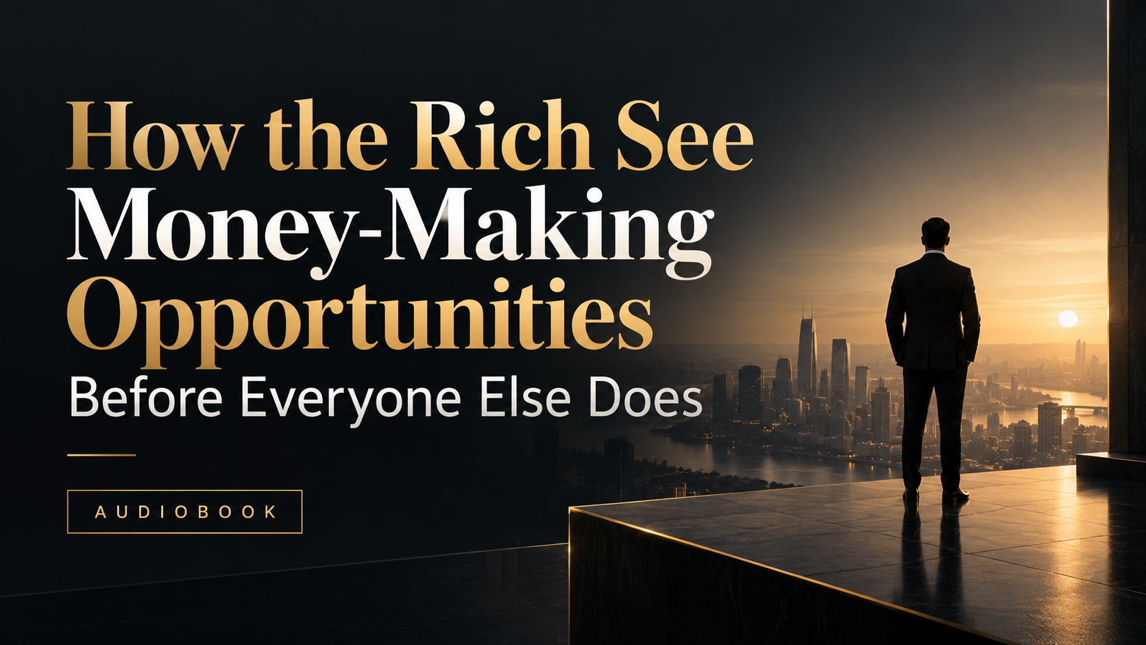 How the Rich See Money-Making Opportunities Before Everyone Else Does cover artwork