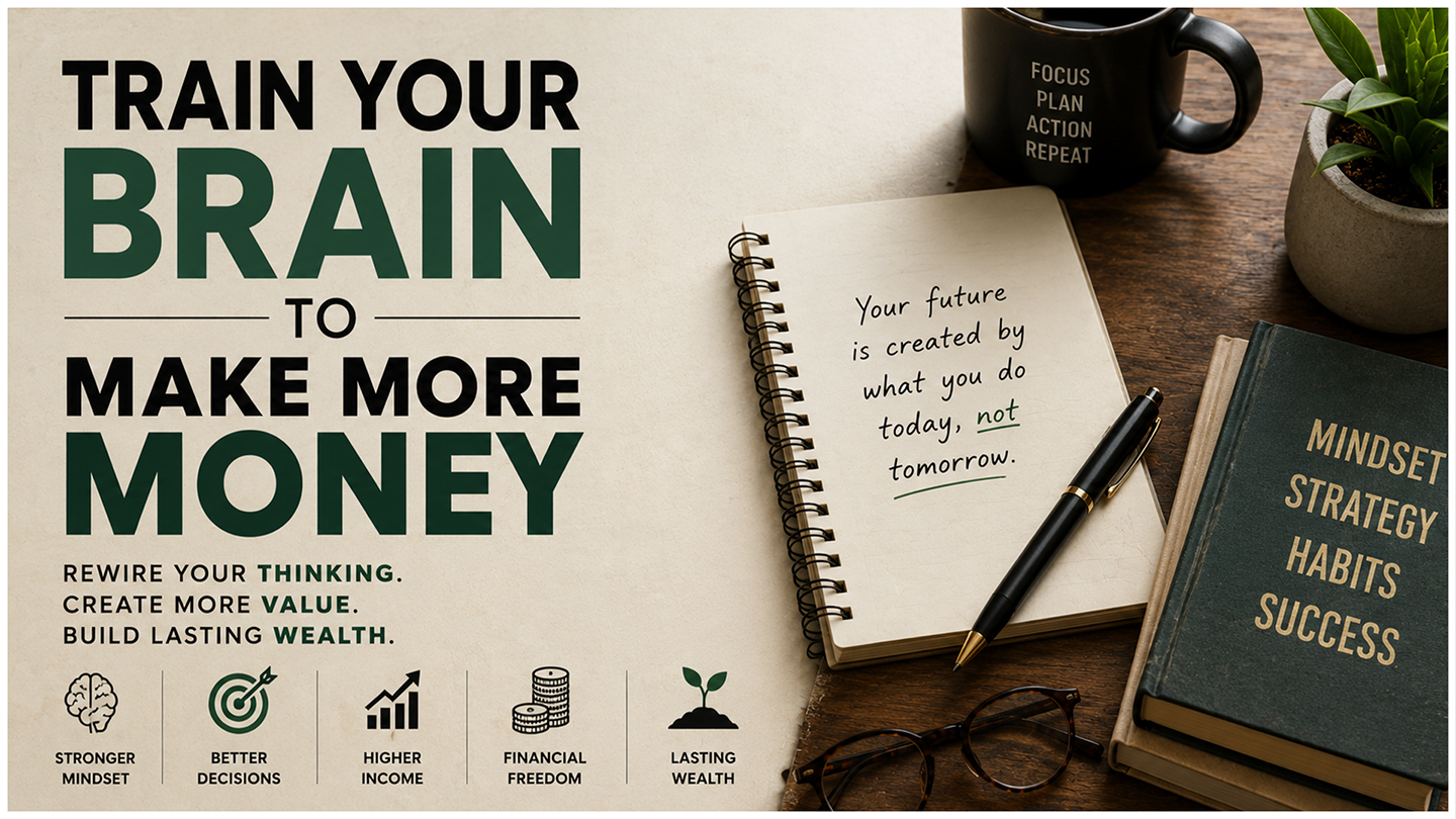 Train Your Brain To Make More Money cover artwork