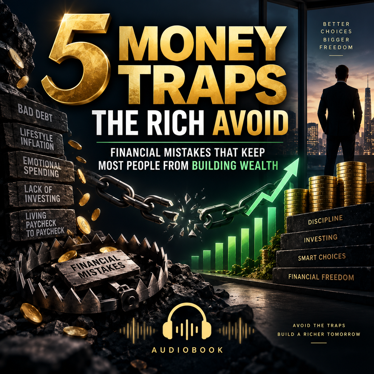 5 Money Traps the Rich Avoid: Financial Mistakes That Keep Most People From Building Wealth cover